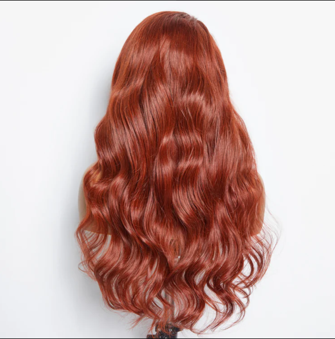 24" Body Wave Wear & Go Glueless Lace Frontal Wig β 13"x4" | Red Brown | 100% Human Hair
