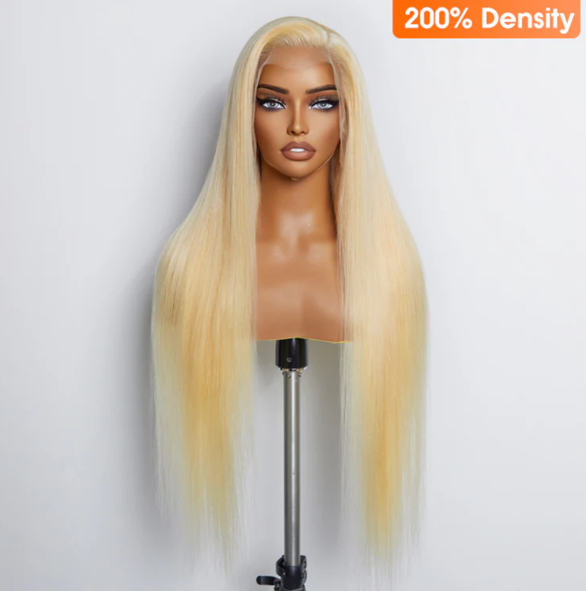 π 16ββ30β #613 Blonde Straight Lace Frontal Wig β Pre-Plucked & 150% Density for Flawless Glam! π